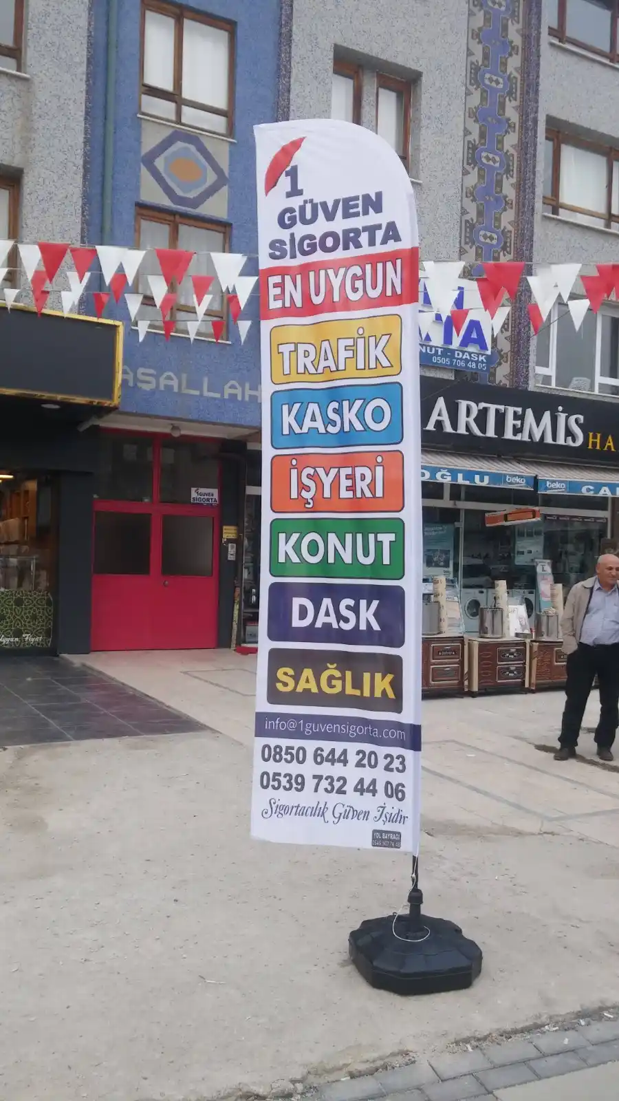 Sigortacı Yelken Bayrağı-4